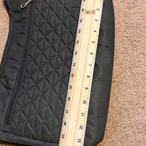 PacSafe Citysafe CS-Series TravelSmith Grey Travel Luggage Quilted Shoulder Bag! - Picture 5 of 16